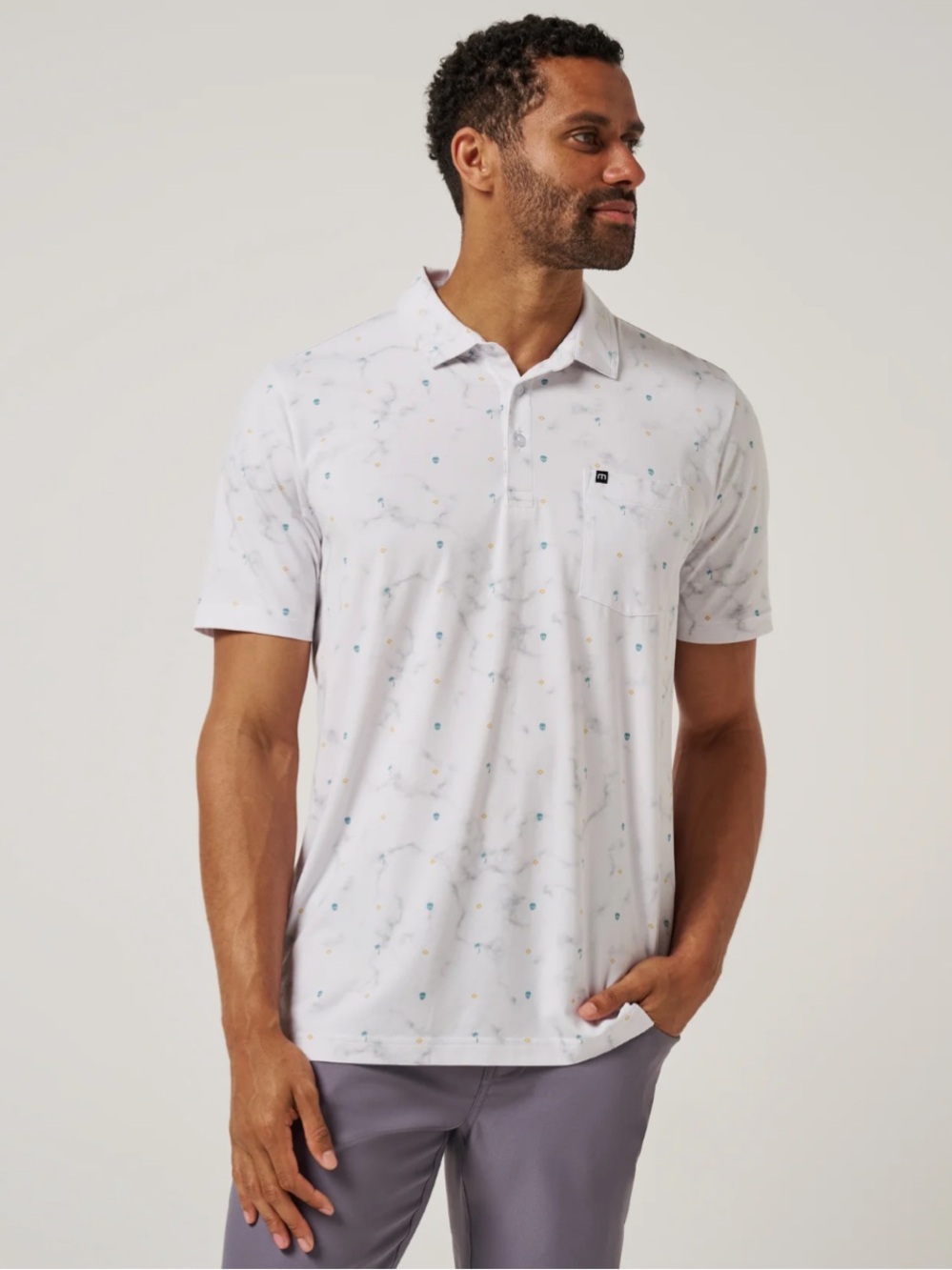 Travis Mathew Men's Beach Town Polo - Golf - Large
